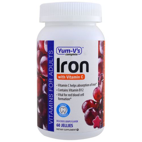 YumV's, Iron, with Vitamin C, Grape Flavor, 60 Jellies Review