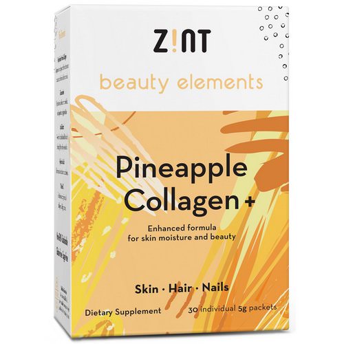Zint, Pineapple Collagen +, 30 Individual Packets, 5 g Each Review