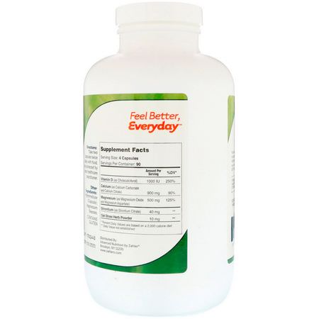 關節, 骨骼: Zahler, PowerCal, Advanced Calcium Formula, 900 mg, 360 Capsules