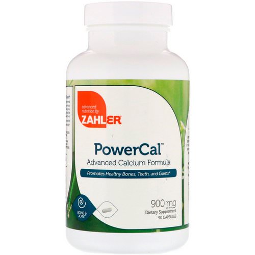 Zahler, PowerCal, Advanced Calcium Formula, 900 mg, 90 Capsules Review