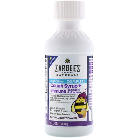 Zarbees Children's Cold Flu Cough Cold Cough Flu - 感冒, 補品, 咳嗽, 流感