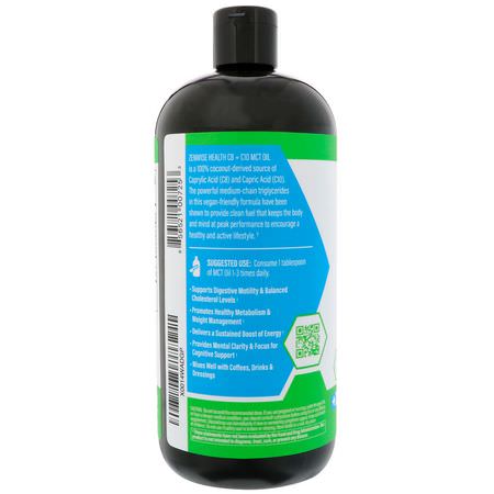 Zenwise Health MCT Oil - MCT油, 重量, 飲食, 補品