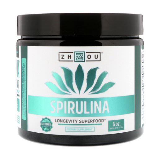 Zhou Nutrition, Spirulina, 6 oz (170 g) Review