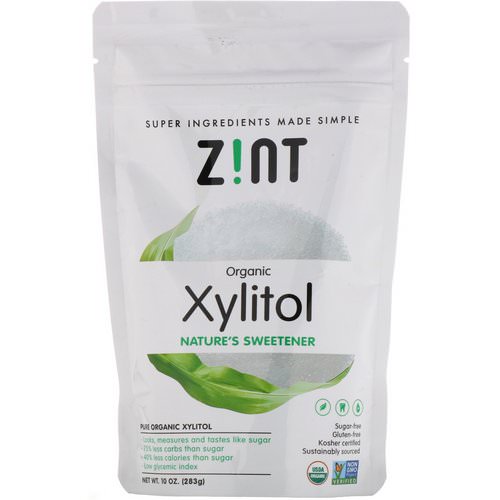 Zint, Organic Xylitol, Nature's Sweetener, 10 oz (283 g) Review