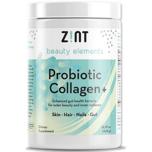 Zint, Probiotic Collagen +, For Skin, Hair, Nails, Gut, 14.39 oz (408 g) Review