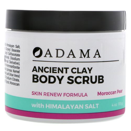 Zion Health, Adama, Ancient Clay, Body Scrub, Moroccan Pear, 4 oz (113 g) Review
