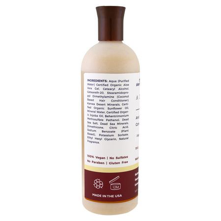 護髮素, 護髮: Zion Health, Adama, Ancient Minerals Conditioner, Pear Blossom, 16 fl oz (473 ml)