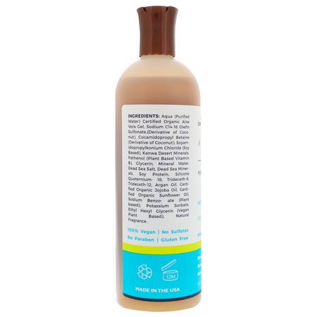 洗髮, 護髮: Zion Health, Adama, Hydrating Shampoo, Coconut Jasmine, 16 fl oz (473 ml)