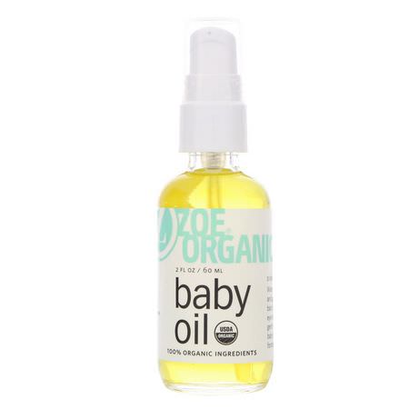 Zoe Organics Baby Oil Body Massage Oils - 身體按摩油, 沐浴液, 嬰兒油