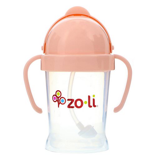 Zoli, Bot, Straw Sippy Cup, Blush, 6 oz Review