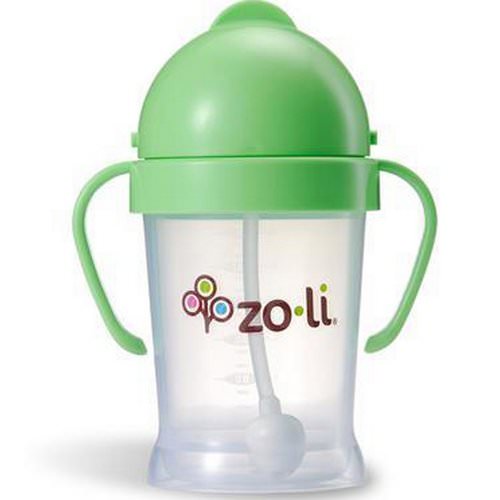 Zoli, Bot, Straw Sippy Cup, Green, 6 oz Review