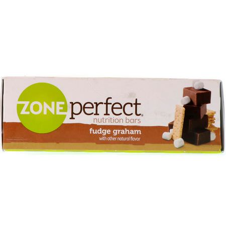 營養棒: ZonePerfect, Nutrition Bars, Fudge Graham, 12 Bars, 1.76 oz (50 g) Each